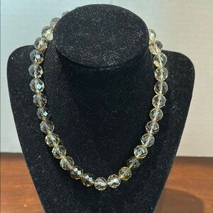 Elegant Gold Beaded Necklace